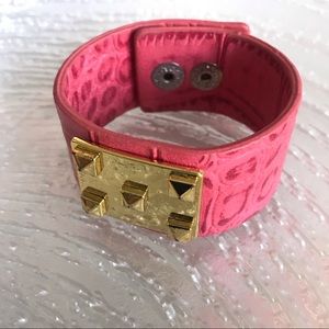BCBGENERATION wrist cuff with studs